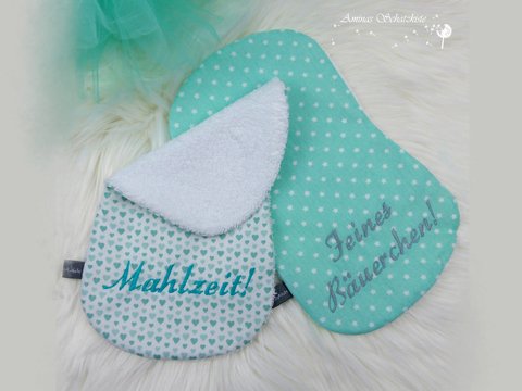 Stickdatei "Spucktuch Baby“ ITH Rahmengröße ab 18 cm x 30 cm