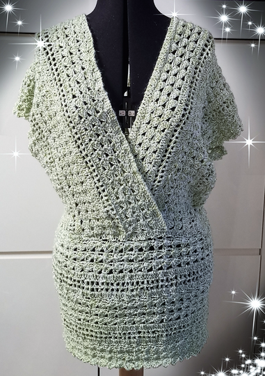 Häkeltunika "SAPHIRA"  (einfach an alle Größen anzupassen)