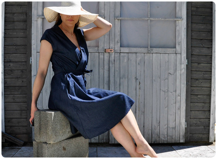 Gerda Damenkleid für den Sommer Gr. 32-50