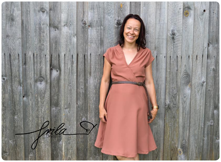 Gerda Damenkleid für den Sommer Gr. 32-50