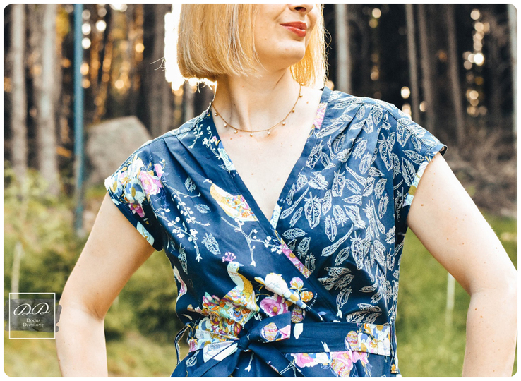 Gerda Damenkleid für den Sommer Gr. 32-50