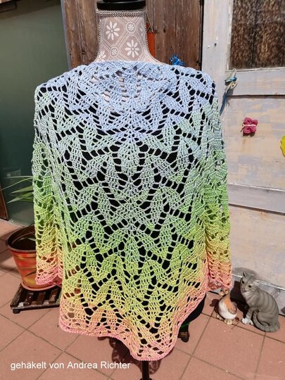 Häkelanleitung Tuch "Filira"