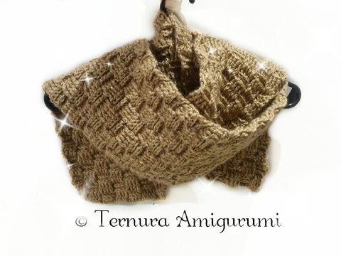 Häkelanleitung schal PDF ternura amigurumi english- deutsch- dutch