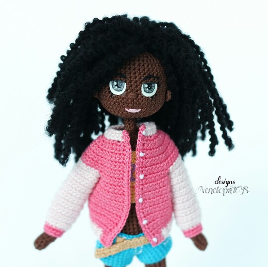 Crochet clothes for Doll Naomi Amigurumi Pattern
