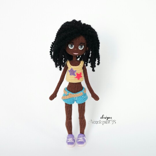 Crochet clothes for Doll Naomi Amigurumi Pattern