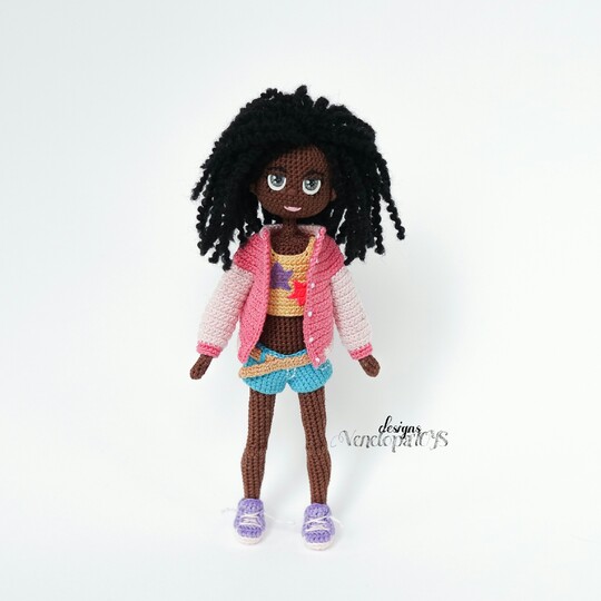 Crochet clothes for Doll Naomi Amigurumi Pattern