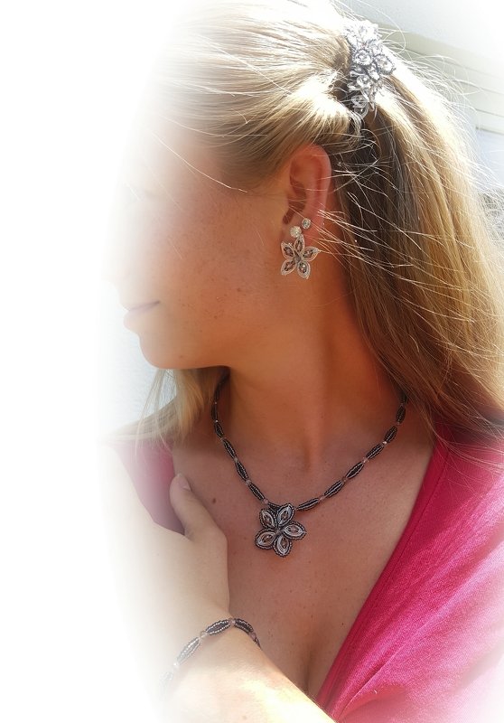 Armband aus dem Set „Greys“ - Bild 5