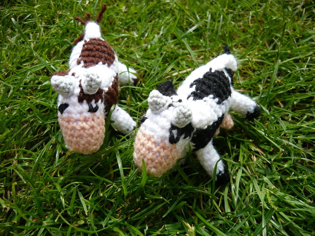 Häkelanleitung Kuh Schlüsselanhänger - Bild 2