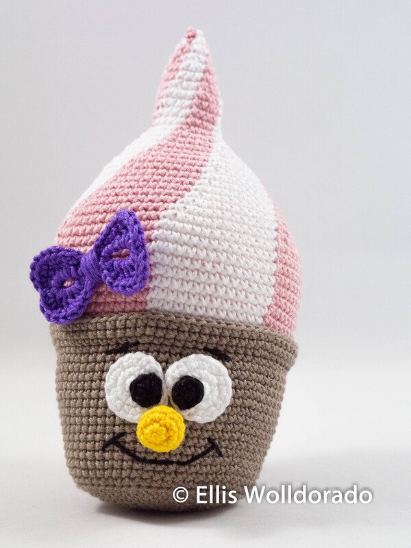 Softeis Tamara, Amigurumi, Häkelanleitung - Bild 2