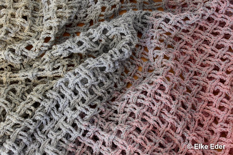 Dreieckstuch "Netzwerk" - Häkelanleitung