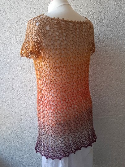 Sommer Tunika, Netzshirt "Hot Summer", alle Größen