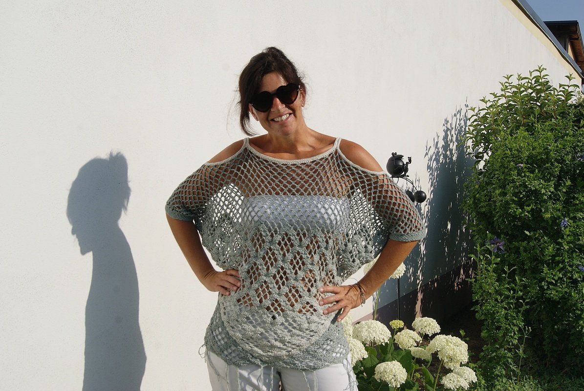 Tunika / Shirt GLETSCHER (Oversize-Schnitt) - Bild 2