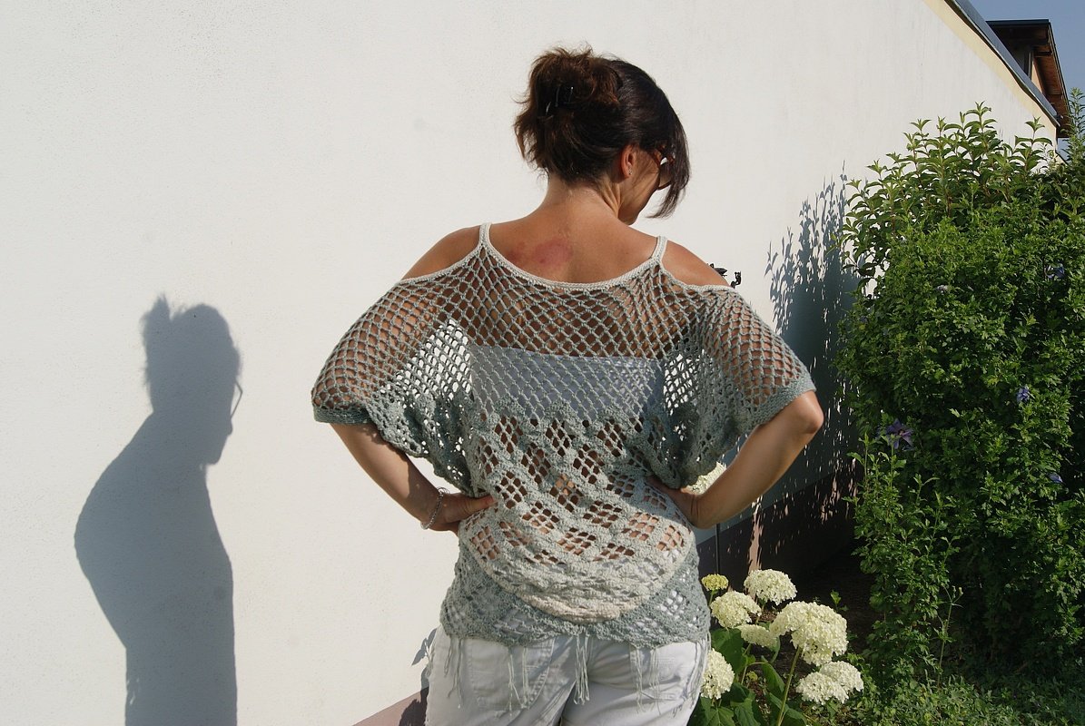 Tunika / Shirt GLETSCHER (Oversize-Schnitt) - Bild 5