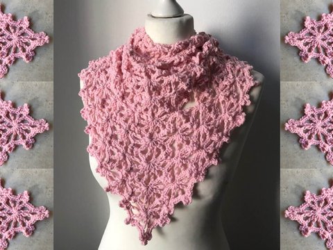 schönes, neues Dreieckstuchmuster