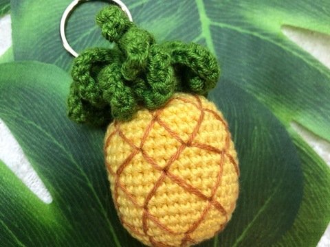 Ananas Schlüsselanhänger