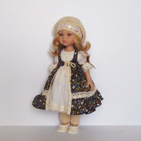 Doll Paola Reina outfit pattern