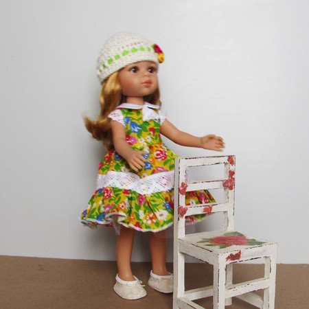 Doll dress Paola Reina outfit pattern