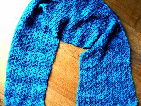 Sommerstola Diva gehäkelt