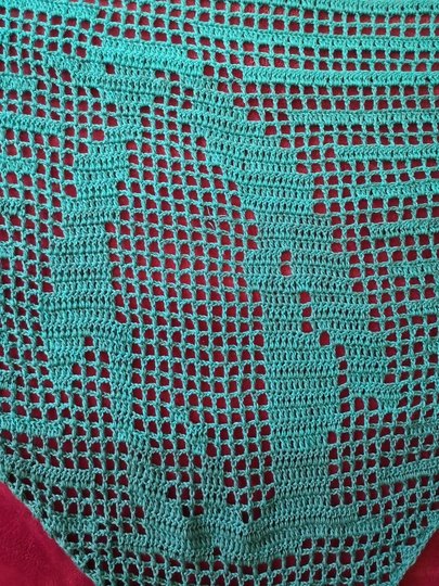 Motivtuch "Pinguin", Dreieckstuch, Häkelanleitung