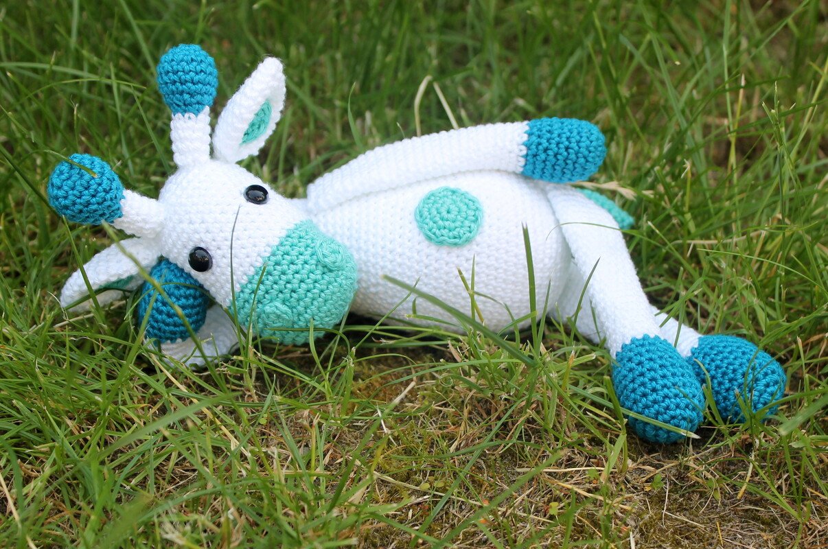 Giraffen geblümt Häkelanleitung - Bild 2