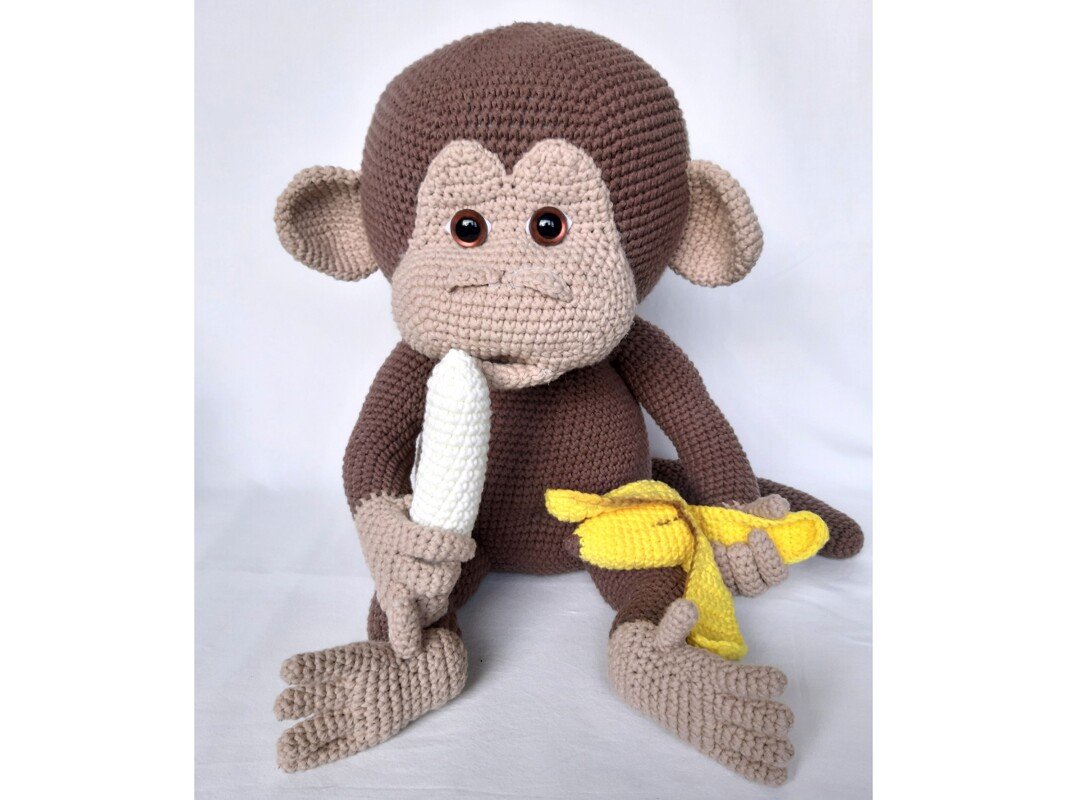 Wild Life XXL - Monkey Charly - Crochet pattern