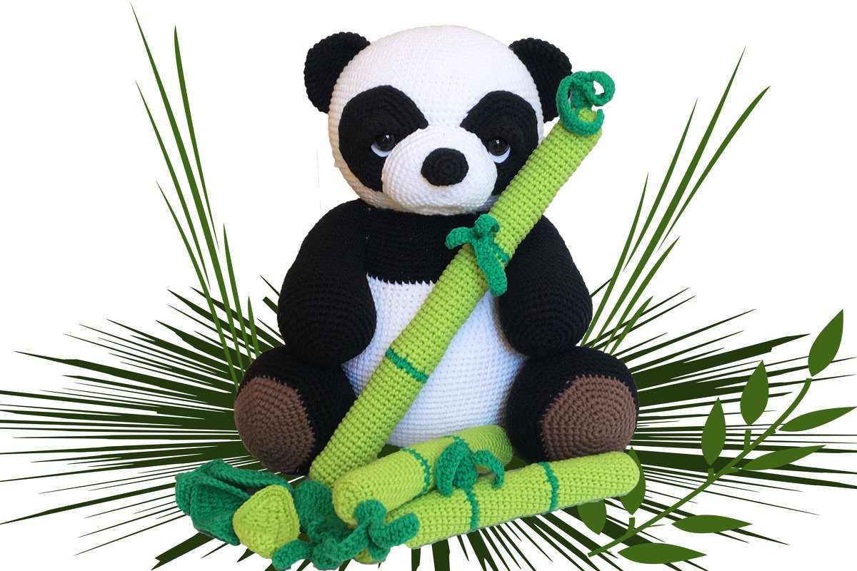 Wild Life XXL - Cuddly Panda Kai Tao XXL Pattern