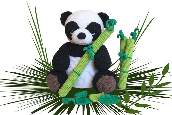 voorbeeld oosters Actuator Wild Life XXL - Knuffelige Panda Kai Tao XXL Haken