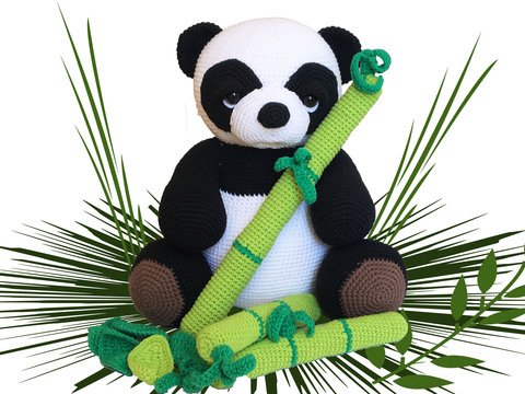 Wild Life XXL - Kuschel Panda Kai Tao XXL Häkelanleitung Amigurumi