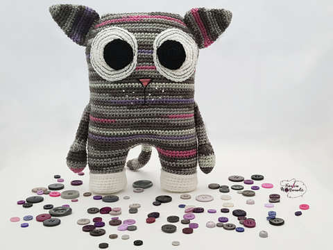 Häkelanleitung > Kuschelbuddie No.5 Katze Kaya <