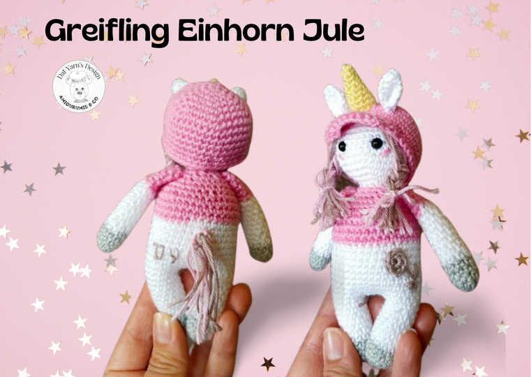 Häkelanleitung Einhorn Jule/ Puppe / Baby