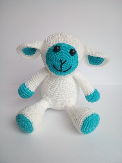 Häkelanleitung - Das süße Schaf