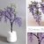 Wisteria bonsai tree - made of pearls and wire - and love