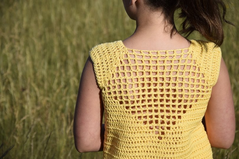 + SONA + Sommershirt häkeln, ab Größe 74- 56 Damen mit raffiniertem Rückenmuster, auch jedes andere Garn ist möglich, Häkelshirt