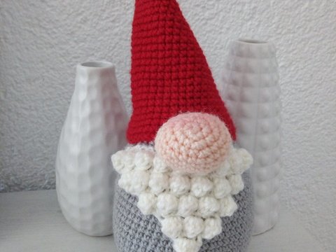 Häkelanleitung für Wichtel Hugo , Amigurumi