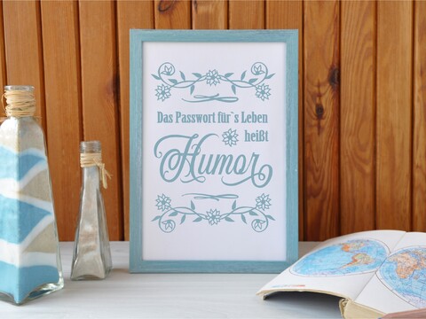 Plotterdatei "Passwort Humor"