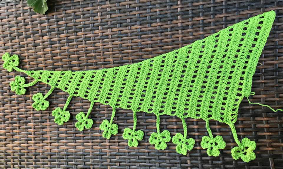 Dreieckstuch - Muster "KLEE"