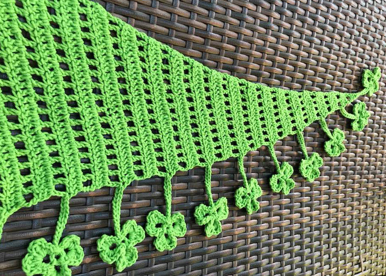 Dreieckstuch - Muster "KLEE"