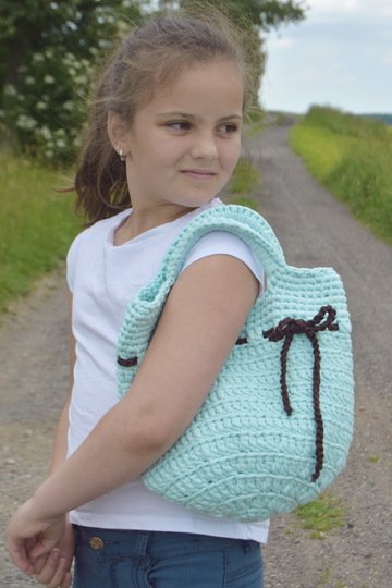 + ABBY + Häkelbeutel im Grobstricklook, Einkaufbeutel, Häkeltasche, Strandtasche, Tascheno waste