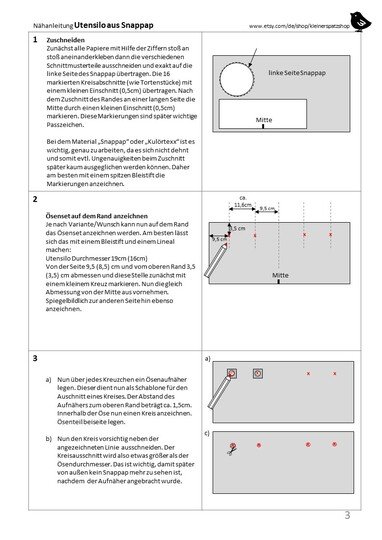Nähanleitung und Schnittmuster: Strandtasche, Handtuch und Kosmetiktasche, Spiel für unterwegs