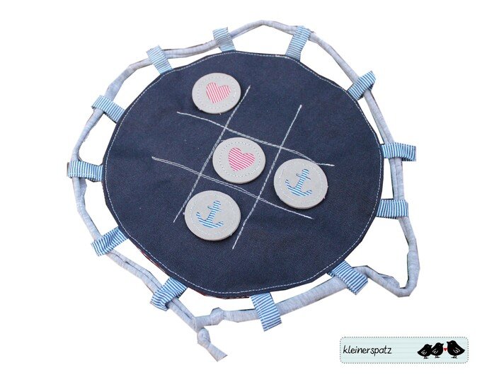 Nähanleitung und Schnittmuster: Strandtasche, Handtuch und Kosmetiktasche, Spiel für unterwegs