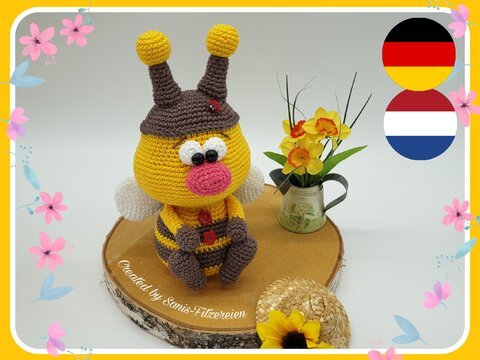 Häkelanleitung Bienchen