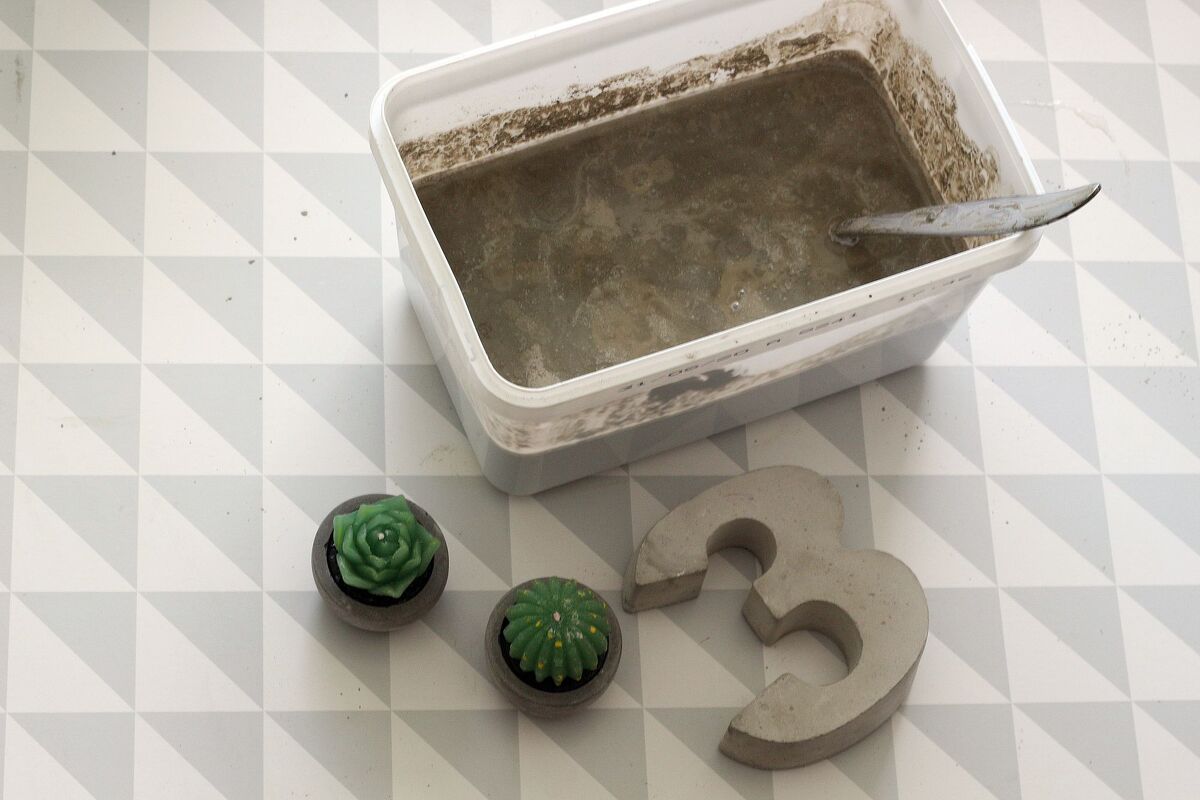 Beton Deko herstellen – eine kleine Anleitung