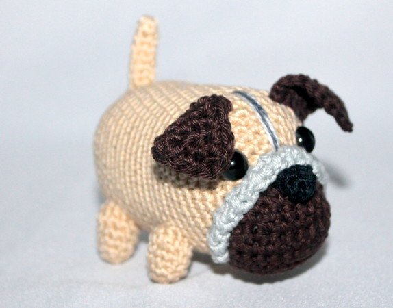 Made To Order Miniature Ridgeback Puppy Tiny Crochet Dog Stuffed Animals