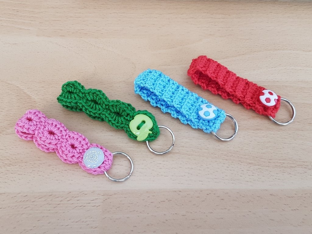 Häkelanleitung Schlüssel-Bänder - Bild 3