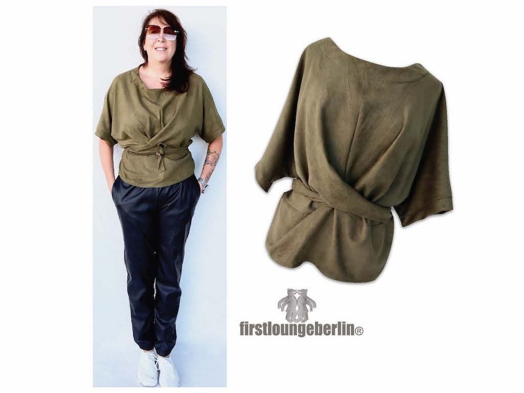 Wrap Dress Wickelkleid & Bluse in 5 Längen Gr.32/34-56/58 Schnitt & Anleitung Damenkleid Damenbluse Sommerkleid - Bild 3