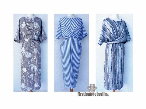 Wrap Dress Wickelkleid & Bluse in 5 Längen Gr.32/34-56/58 Schnitt & Anleitung Damenkleid Damenbluse Sommerkleid