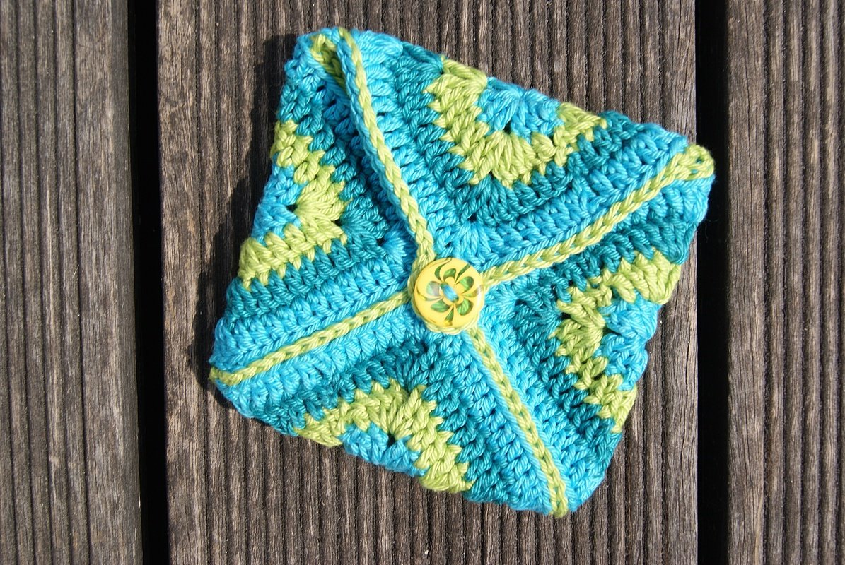 Geldbörse GRANNY (ca. 10 x 10 cm) - Bild 3