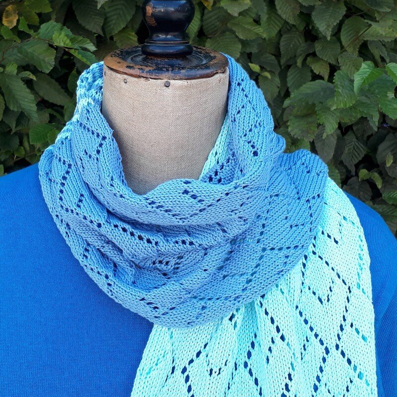 Knitting Pattern Scarf "Sailing"