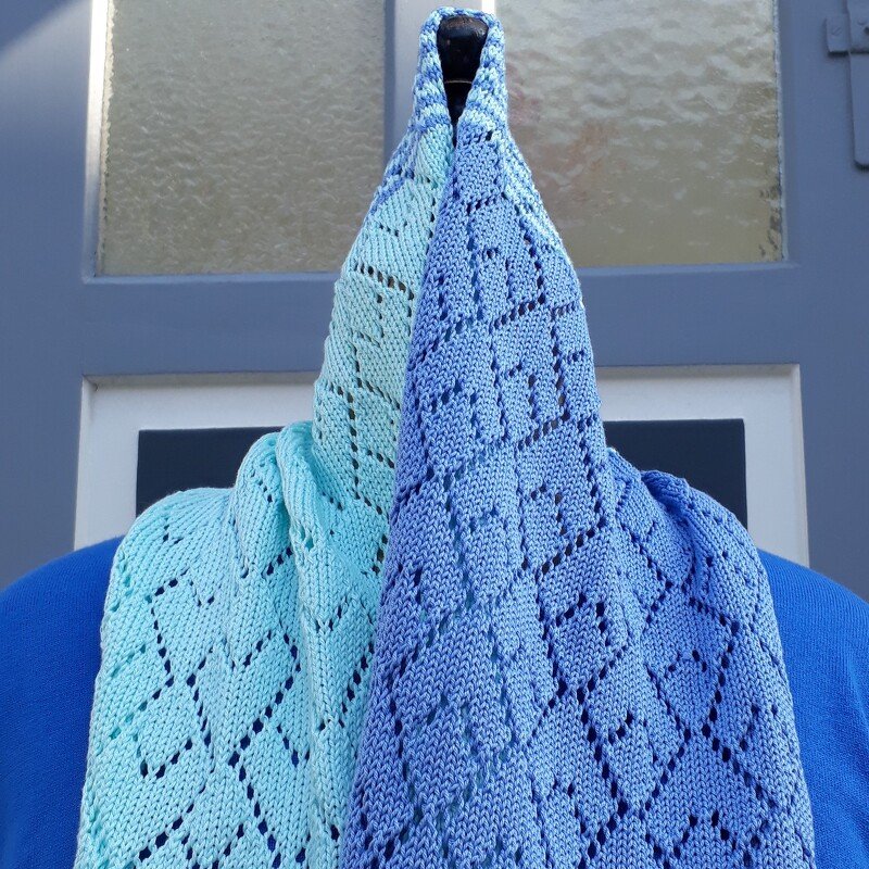 Strickanleitung Schal "Segeltörn"