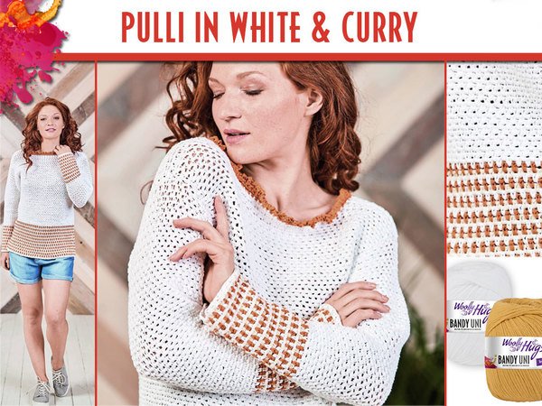 PULLI IN WHITE & CURRY